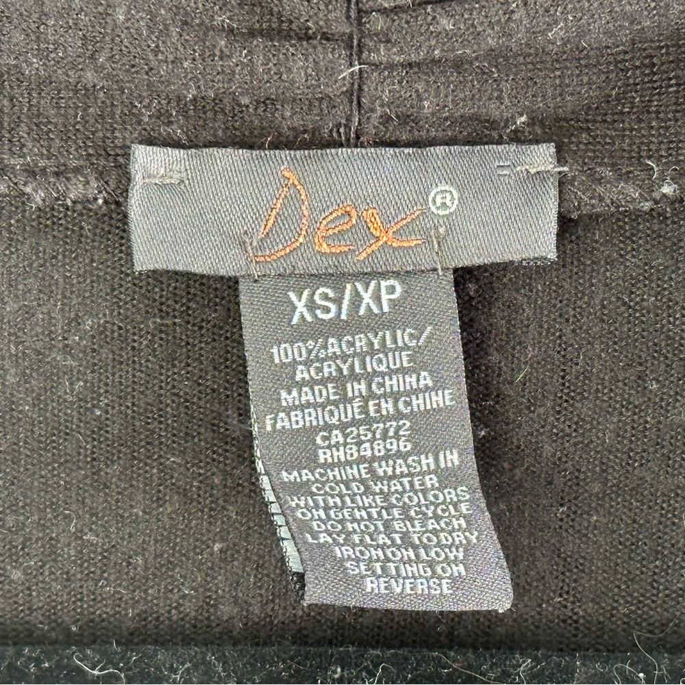 Dex black shawl